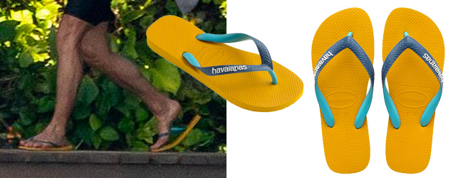 Havaianas Top Mix flip flops Daniel Craig Jamaica