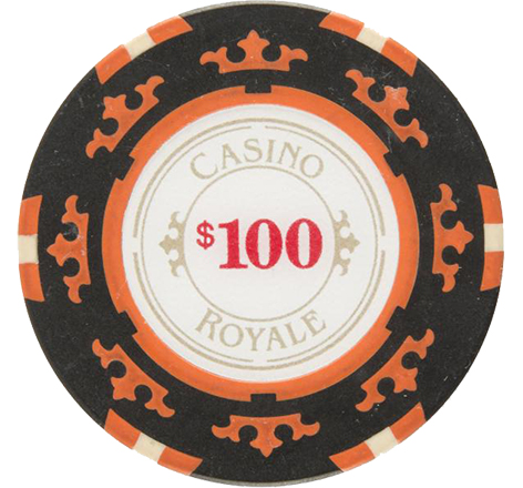 Casino Royale chip $100 auction