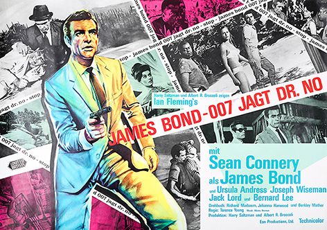 James Bond Dr No poster auction Germany Deutschland