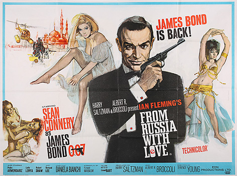 From Russia With Love poster auction Prop Store