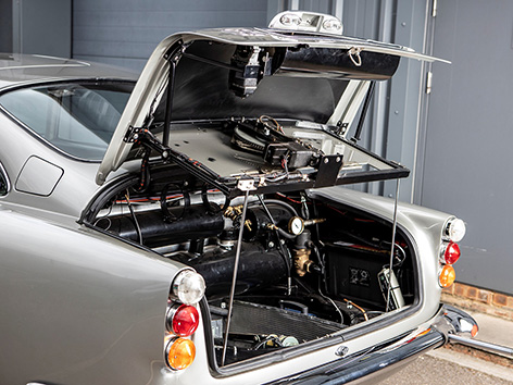 Aston Martin DB5 Goldfinger Thunderball auction RM Sothebys gadgets