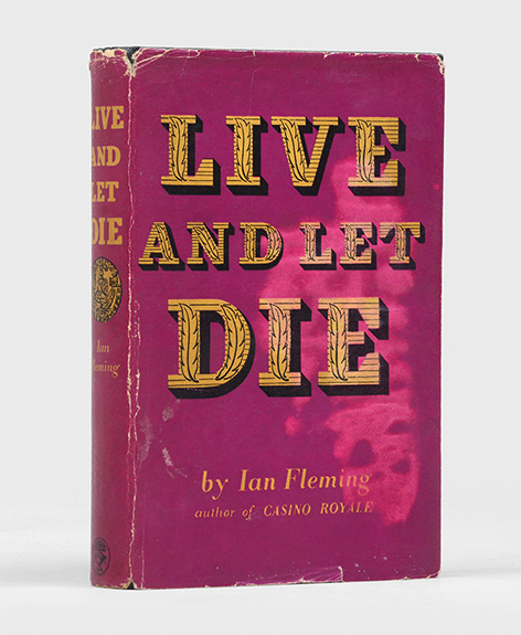 Live Let Die Winston Churchill inscription Ian Fleming James Bond