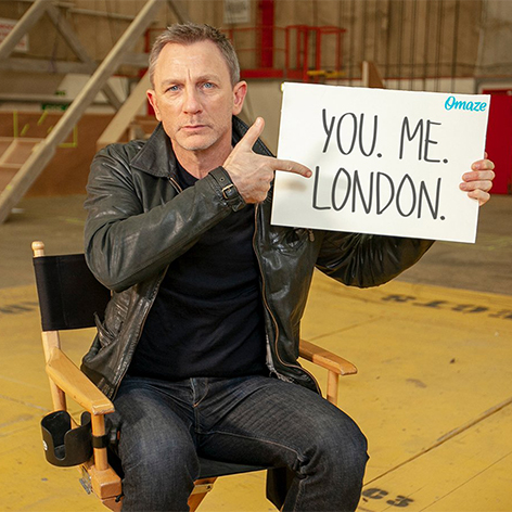 Daniel Craig Omaze Bond 25