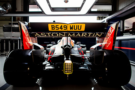 Aston Martin Red Bull F1 James Bond 007 Silverstone weekend Grand Prix Pierre Gasly