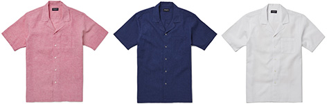 camp collar linen shirts mason sons