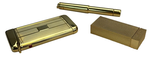 Factory Entertainment Golden Gun prop replica cigarette case fountain pen