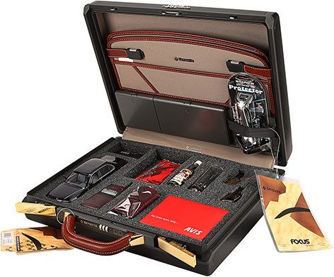 Smsonite promotional briefcase Tomorrow Never Dies