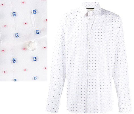 Gucci G dot Oxford shirt Cary Fukunaga