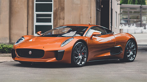 Jaguar C-X75 SPECTRE on auction