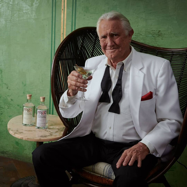 George Lazenby in ad for The Melbourne Gin Company and new audiobook ...