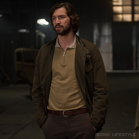 Michiel Huisman Age of Adeline Barbour Beacon Sports Jacket