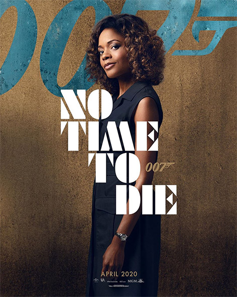 Moneypenny Naomie Harris No Time To Die poster