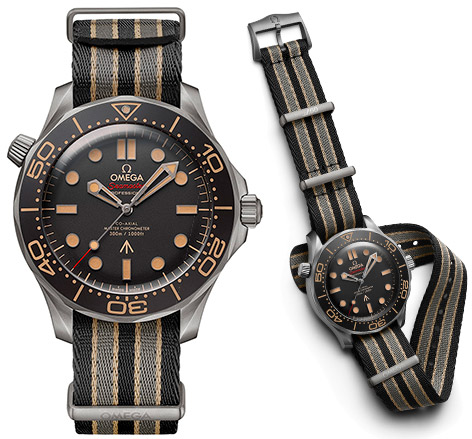 Omega NATO Strap Seamaster No Time To Die