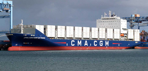 CMA CGM Fort de France ship No Time to Die James Bond Jamaica