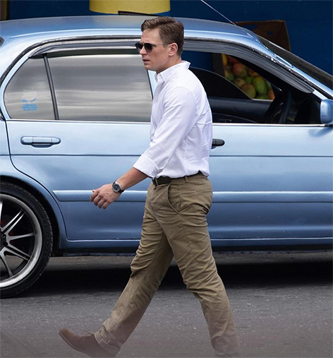 Billy Magnussen No Time To Die Barton Perreira Courtier Sunglasses Jamaica