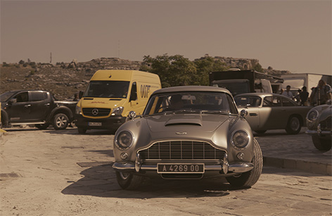 DHL James Bond No Time To Die Aston Martin DB5