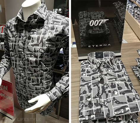 James Bond Eterna 007 collection shirt in germany store