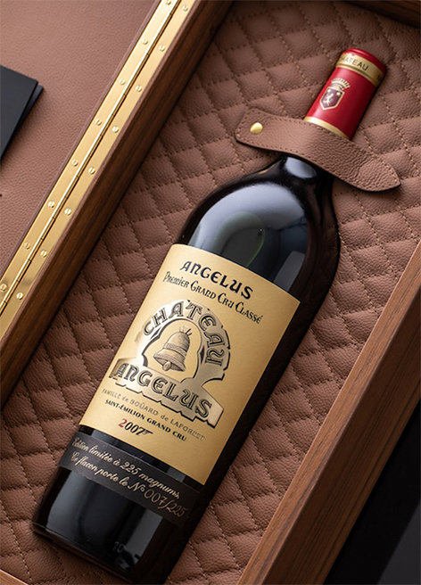 chateau angelus james bond 007 bottle box