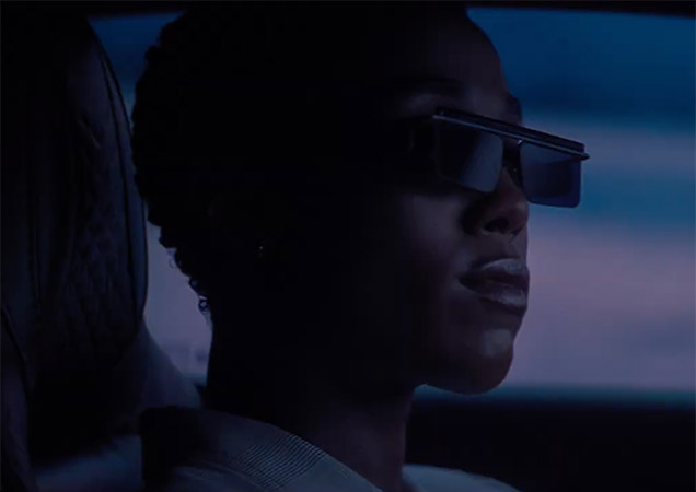 Lashana Lynch mirror sunglasses No Time To Die