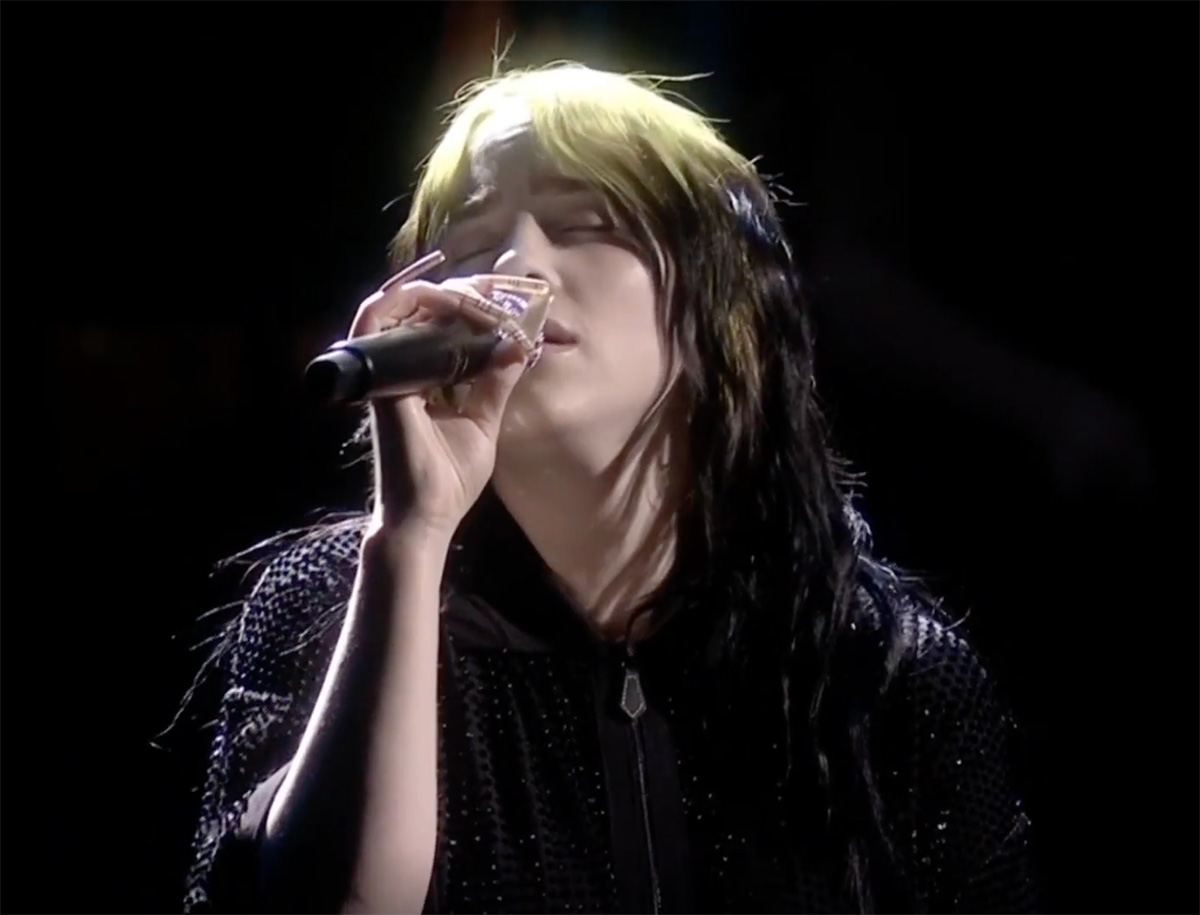 Watch Billie Eilish performs No Time To Die for the first time live at
