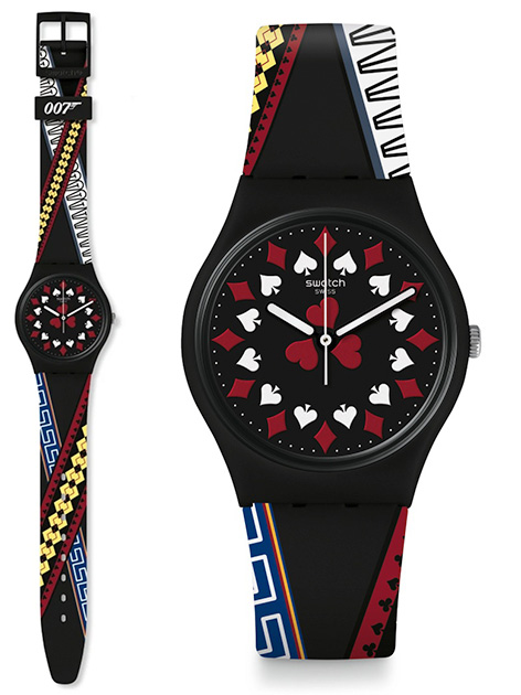 Swatch x 007 James Bond watch collection casino royale