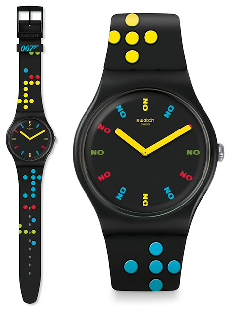 Swatch x 007 James Bond watch collection dr no