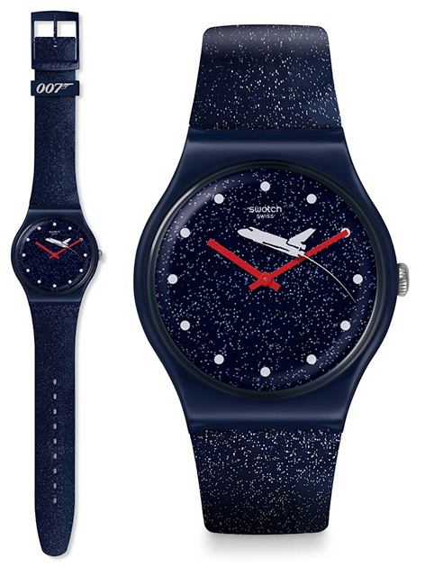 Swatch x 007 James Bond watch collection moonraker