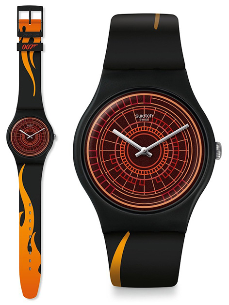 Swatch x 007 James Bond watch collection world is not enough