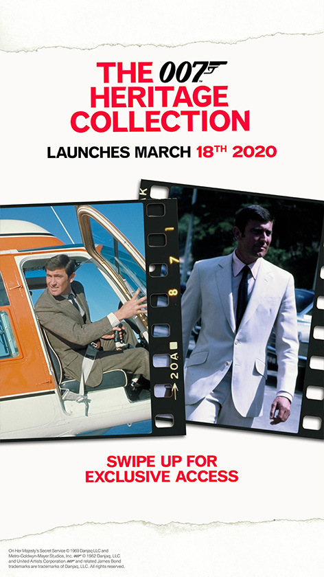 Orlebar Brown 007 Heritage Collection George Lazenby James Bond