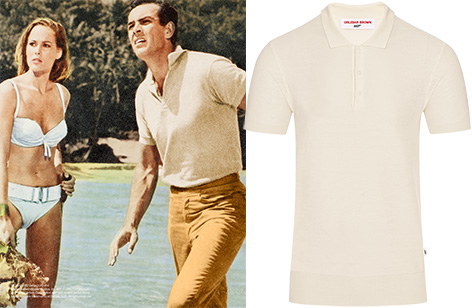 orlebar brown dr no polo shirt