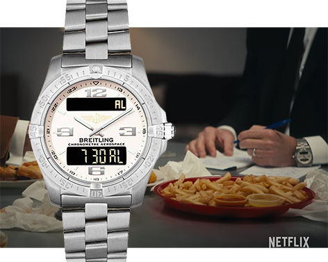 Jerry Seinfeld Breitling Aerospace EVO watch