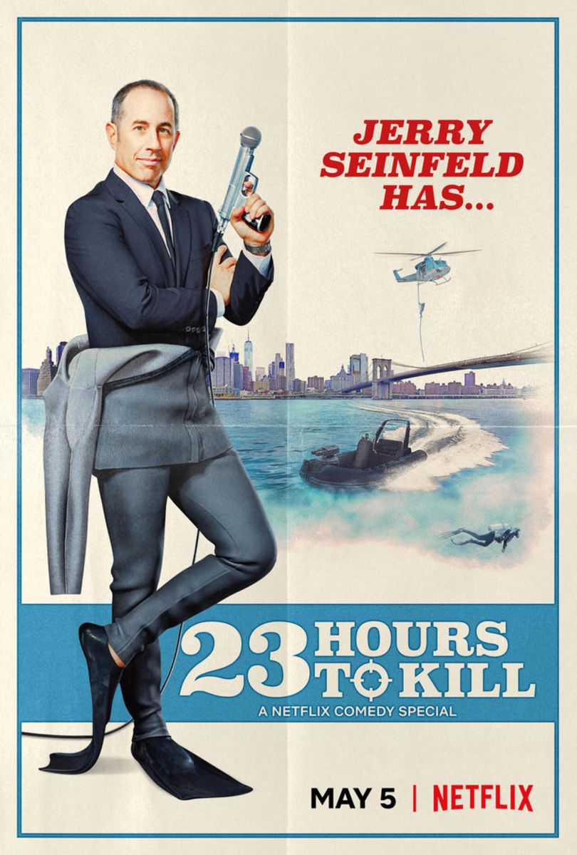 23 Hours to Kill: Jerry Seinfeld channels inner James Bond in new Netflix  special trailer | Bond Lifestyle