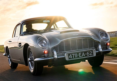 Aston Martin DB5 Goldfinger continuation 1 road