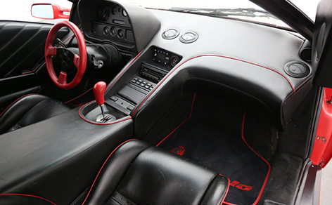Lamborghini Diablo seen in Die Another Day for sale interior black