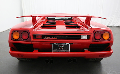 Lamborghini Diablo seen in Die Another Day for sale rear 2