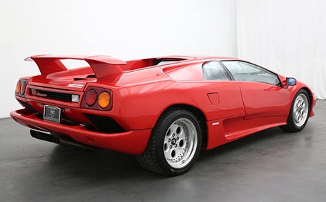 Lamborghini Diablo seen in Die Another Day for sale rear