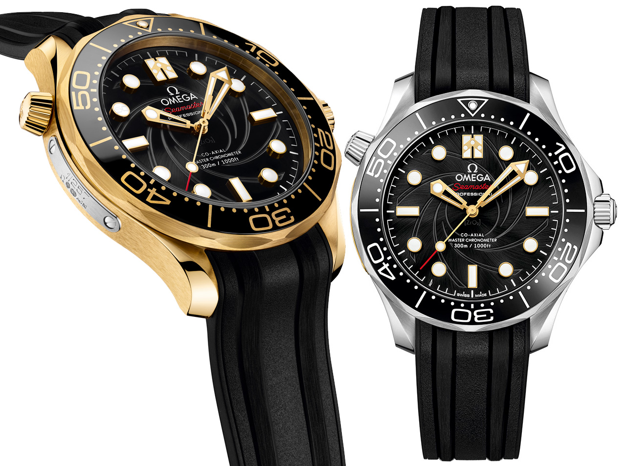 Omega Goes PlatinumGold For New James Bond Seamaster Numbered Edition