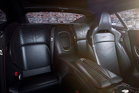 Aston Martin DBS Superleggera 007 Edition leather interior