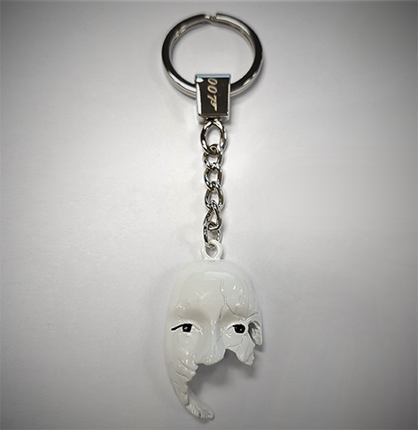 Safin Mask Keychain No Time To Die 007STore