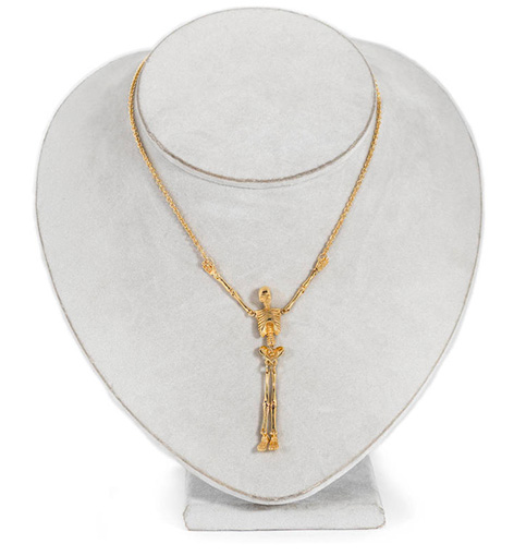 vivienne westwood skeleton necklace