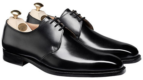 Crockett & Jones Highbury black calf shoes