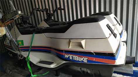 Wetbikes ebay rear side for sale