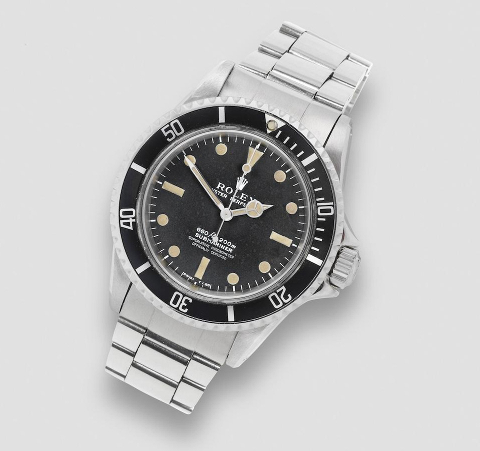 Rolex Submariner 6538 and 5513 at Bonhams Fine Watches auction Bond Lifestyle