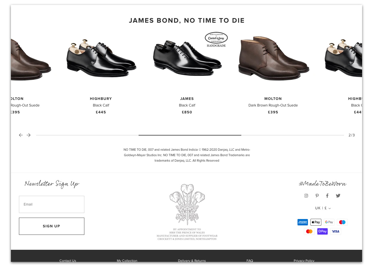 Crockett & Jones launches e-commerce website | Bond Lifestyle