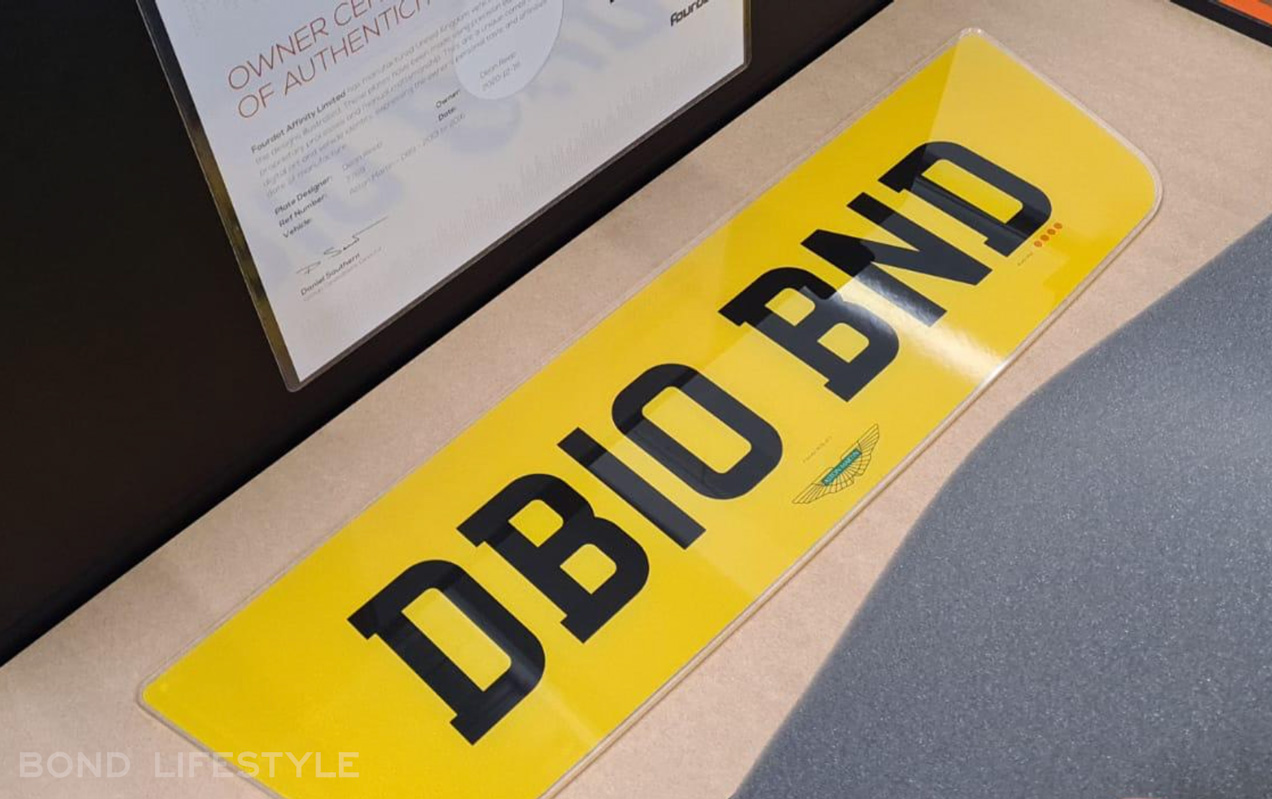DB10 BND license plate registration number for sale