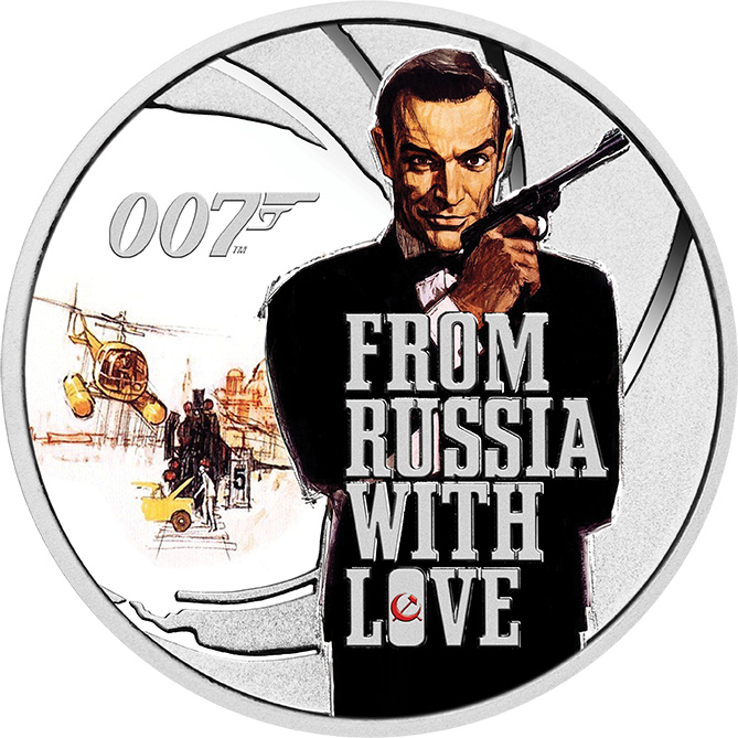Perth Mint From Russia With Love silver coin