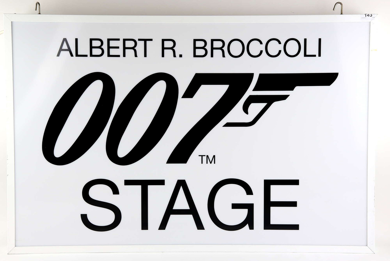 007 stage albert r broccoli sign ewbanks auction