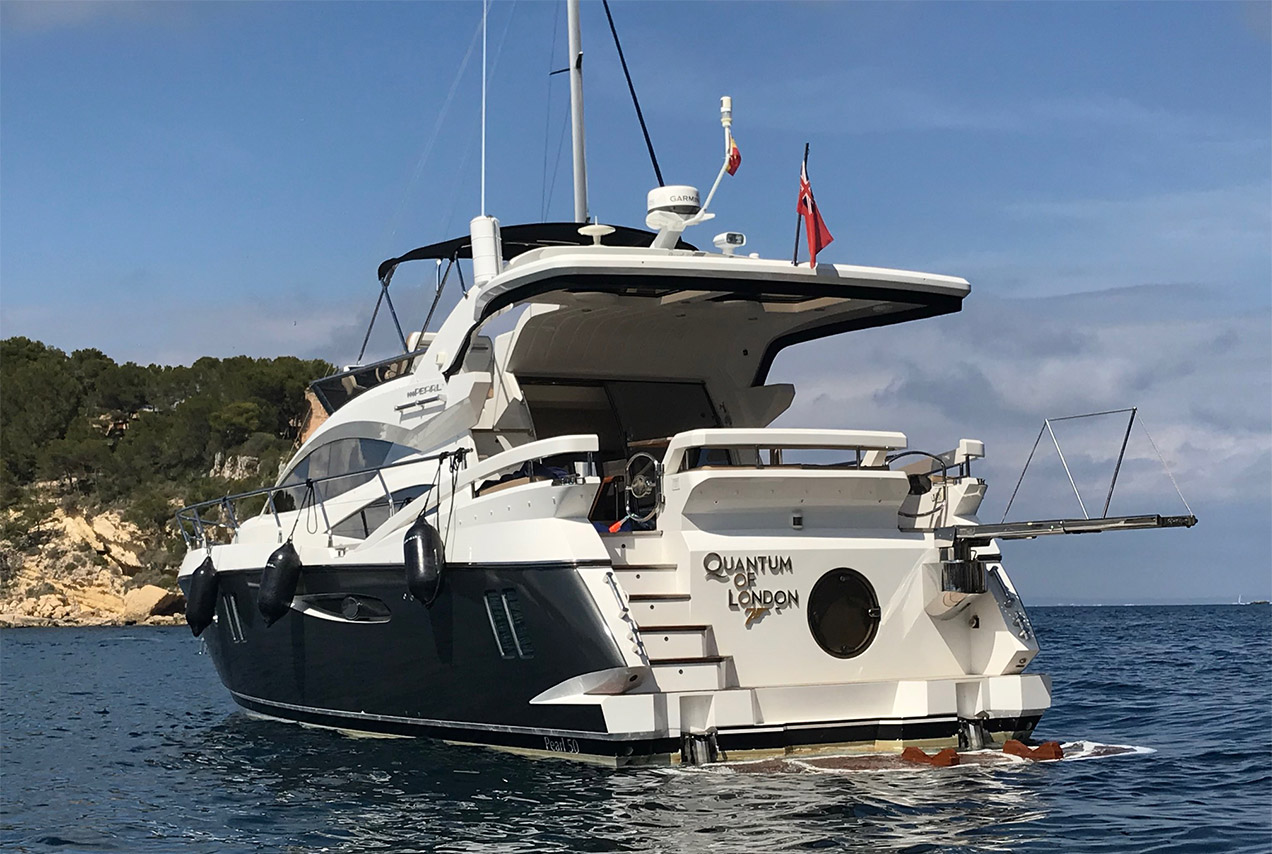 Quantum of London Pearl 50 yacht for sale rear 2