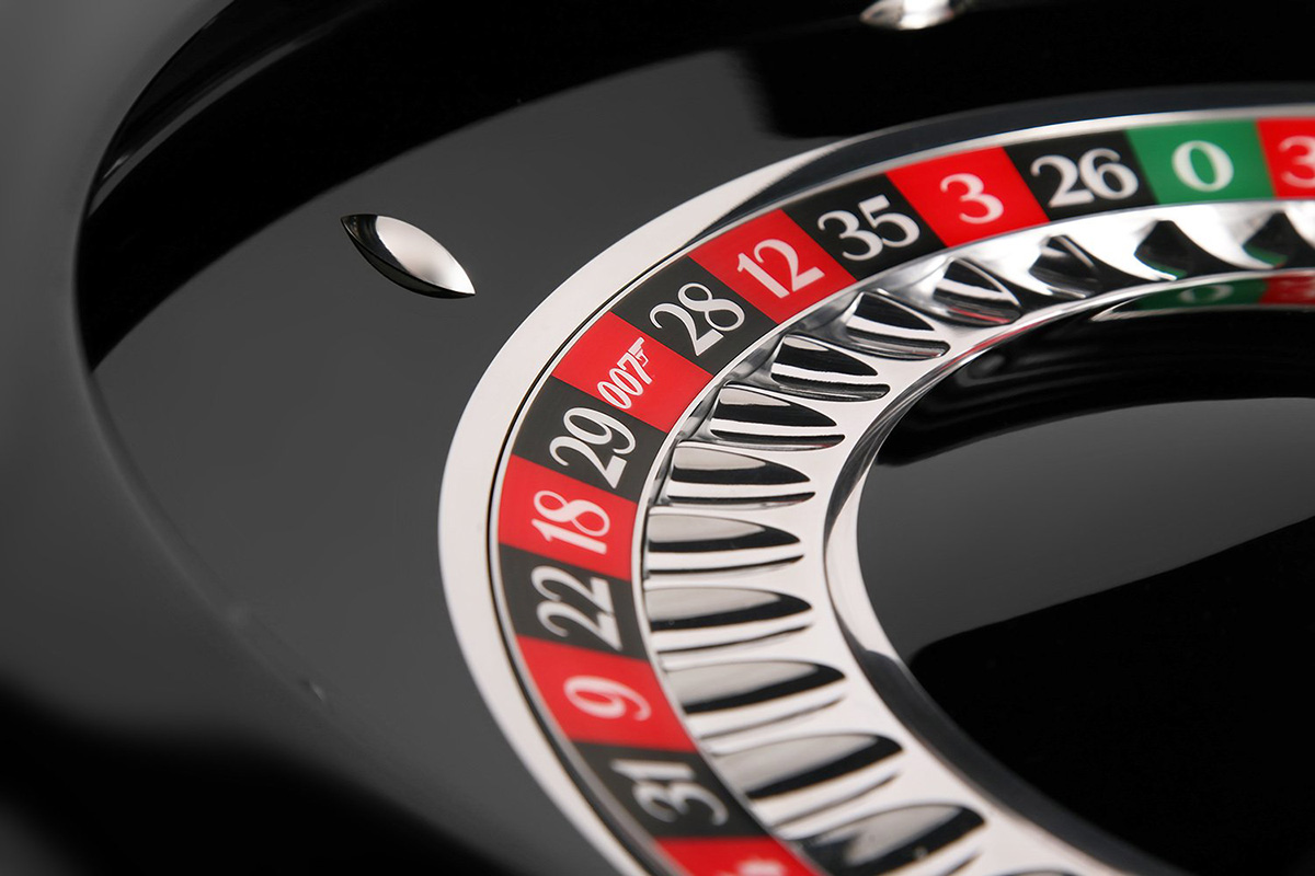 James Bond Collectors Edition Roulette Wheel Cammegh 007 number