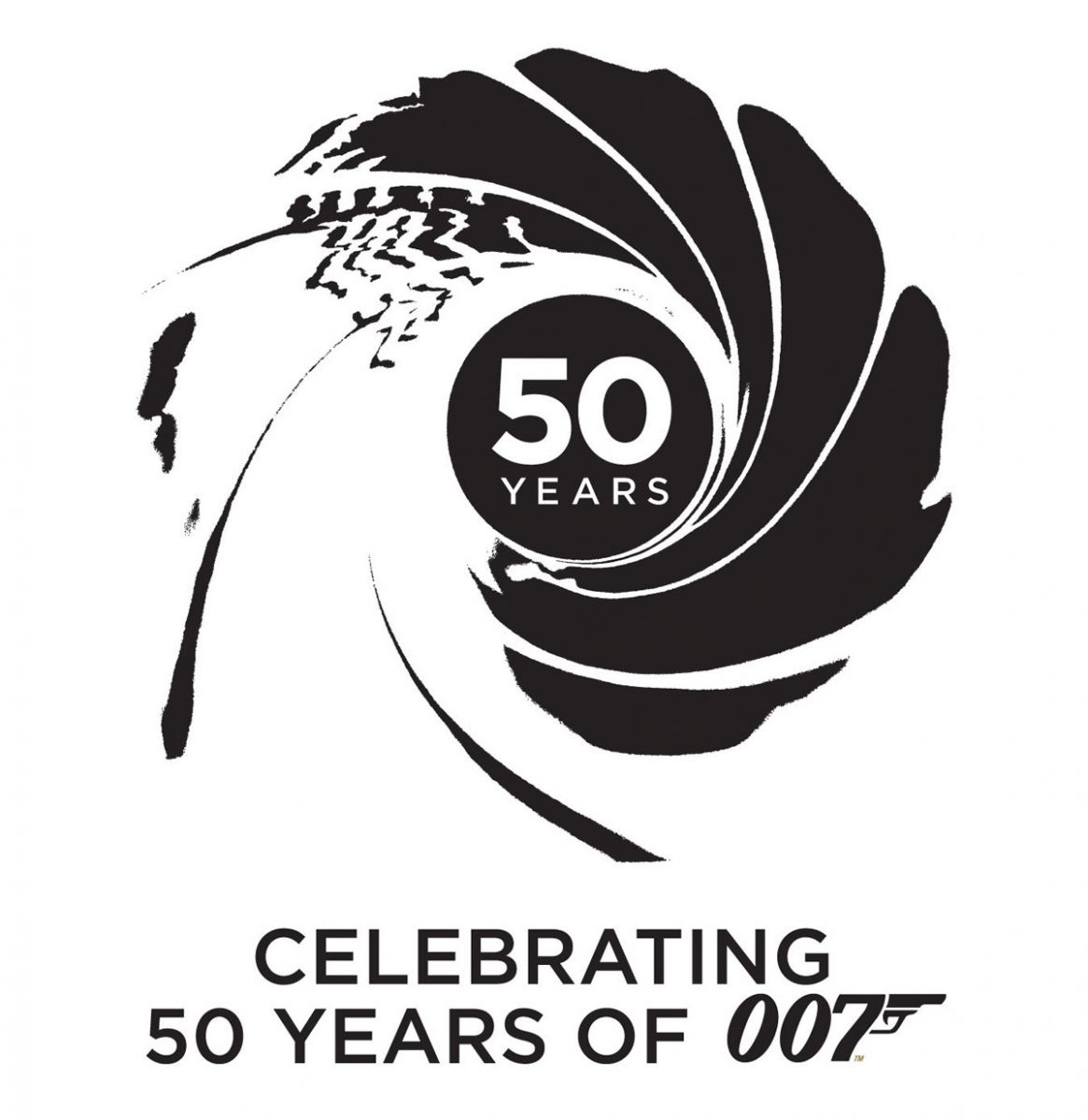 James Bond 50th Anniversary Logo